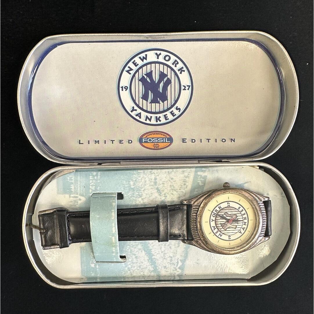 New york yankees fossil on sale watch