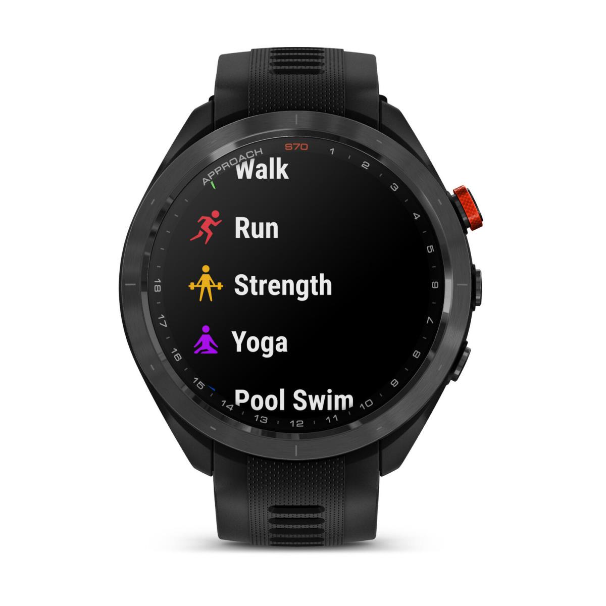 Garmin Approach S70 Premium 32GB Memory Gps 1.4 In Amoled Display Golf Watch