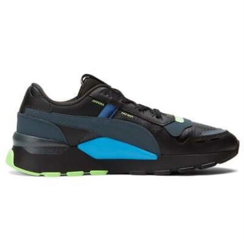 Puma Rs 2.0 Lightsense Lace Up Mens Black Blue Sneakers Casual Shoes 385793-01