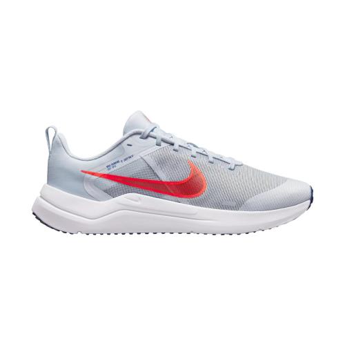 Men Nike Downshifter 12 Shoes - Grey/Crimson