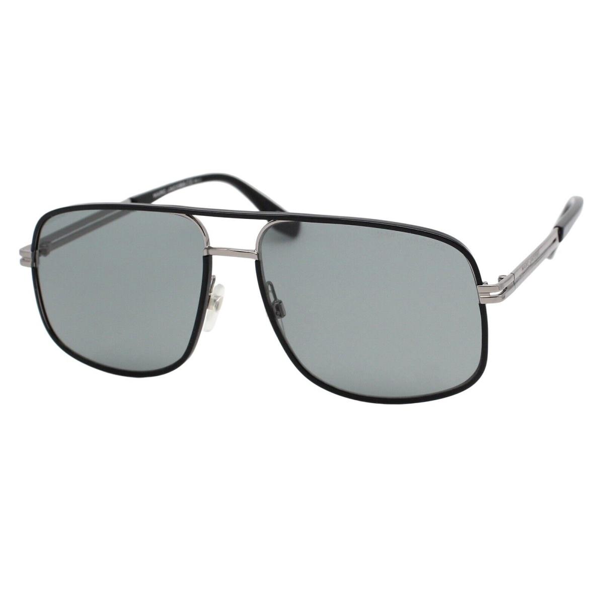 Marc Jacobs Marc 470/S QT 085K Ruthenium Black Aviator Sunglasses For Mens