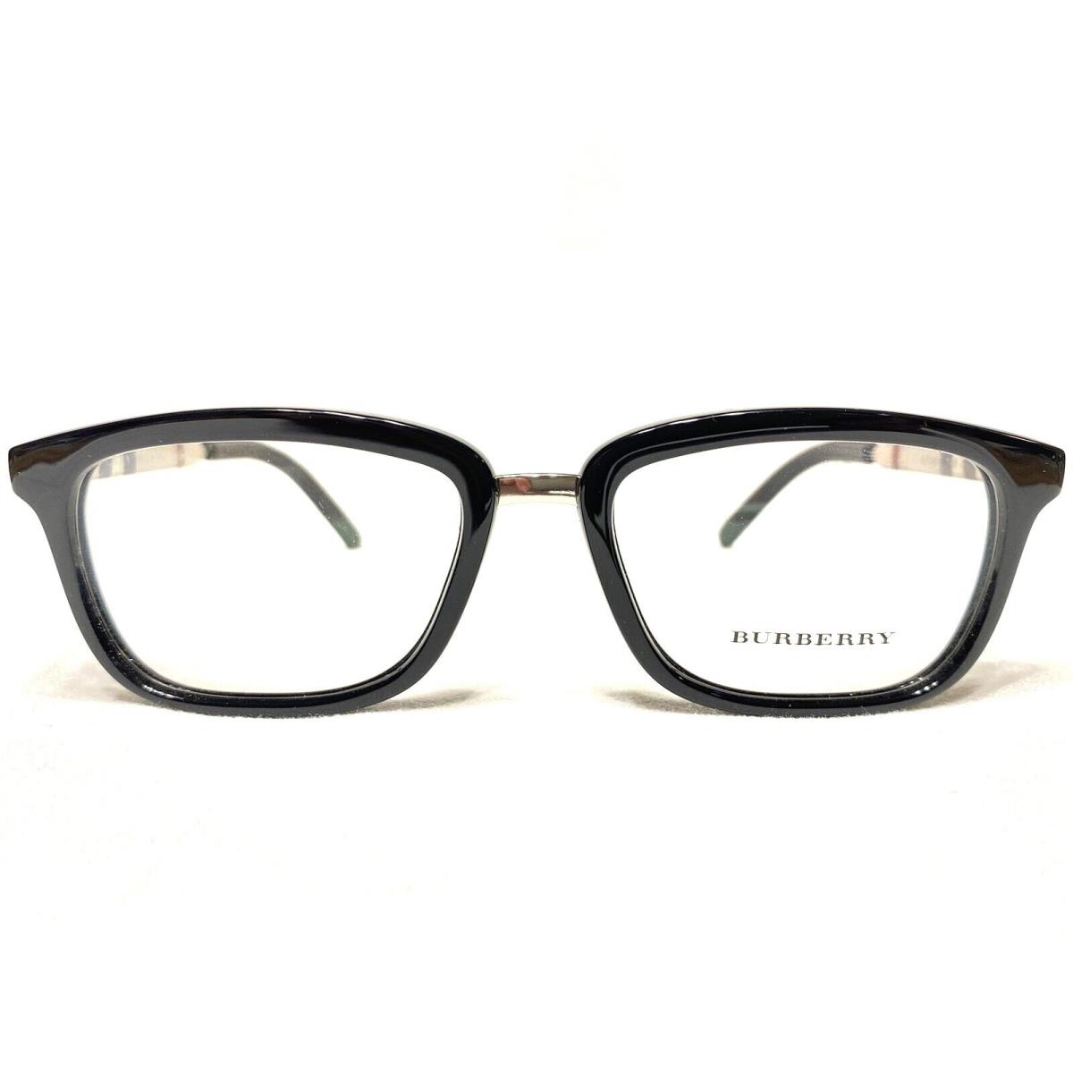 Burberry BE2160Q 3428 Mens Black Rectangle Designer Eyeglasses Frames 52/18