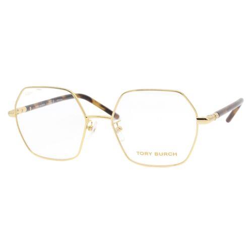 Tory Burch TY 1072 3309 Light Gold Tortoise Women`s Eyeglasses 52-17-140 W/case - Frame: Light Gold Tortoise