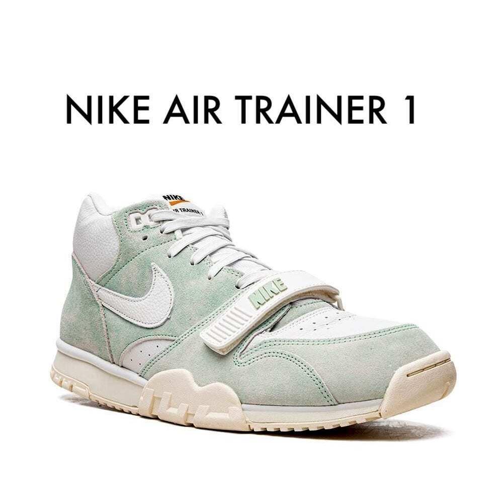 Nike Air Trainer 1 Enamel Green Mens Retro Shoe Sneaker Size 14