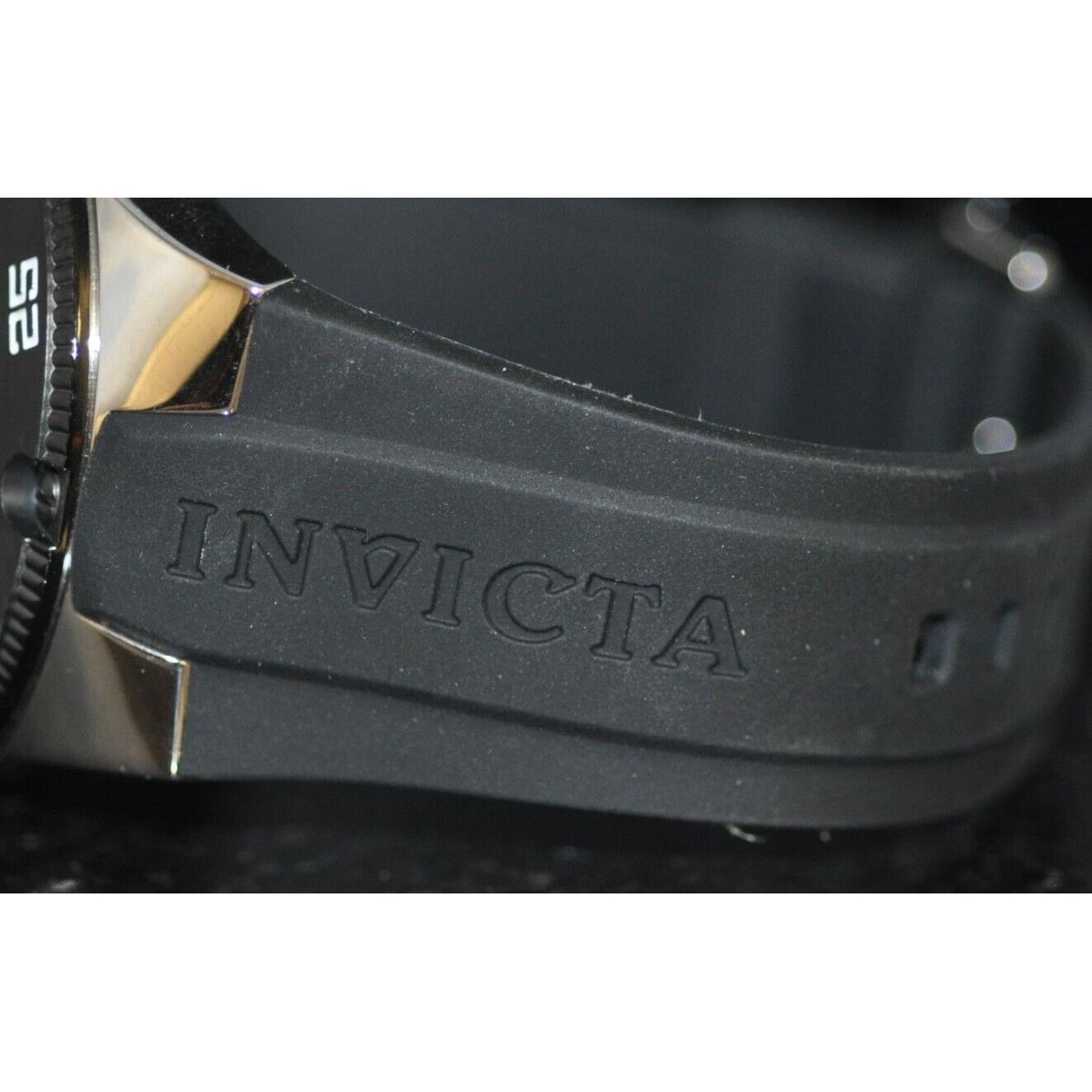 Invicta watch Pro Diver - Dial: Silver, Band: Black, Bezel: Black 0