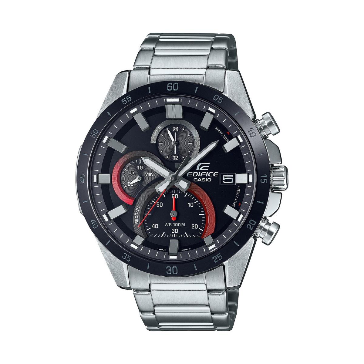 Casio Edifice EFR571DB-1A1 Quartz Chronograph Stainless Steel Men`s Watch