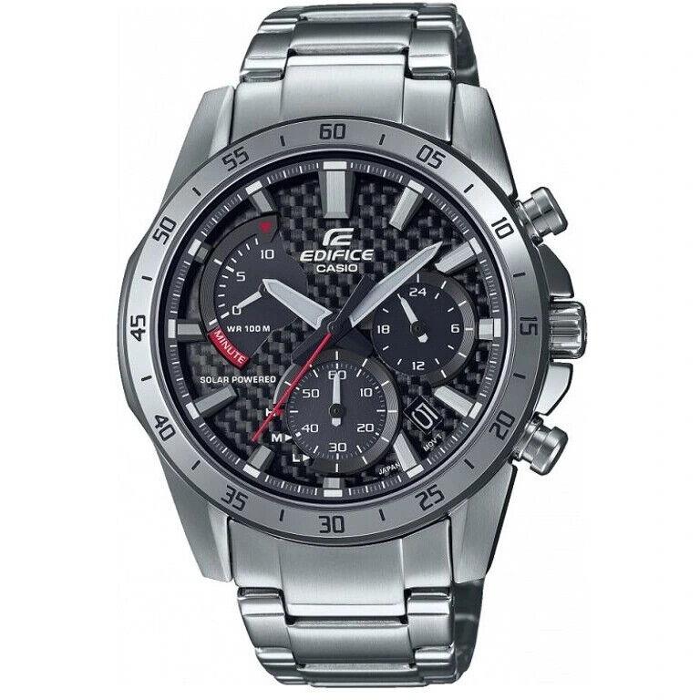 Casio Edifice EFSS580D-1A Chronograph Solar Men`s Watch