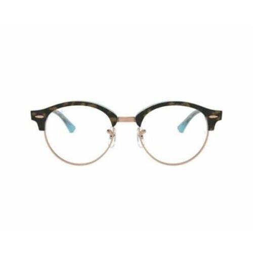 Ray-ban RX4246V Clubround Round Prescription Eyeglass Frames 49mm