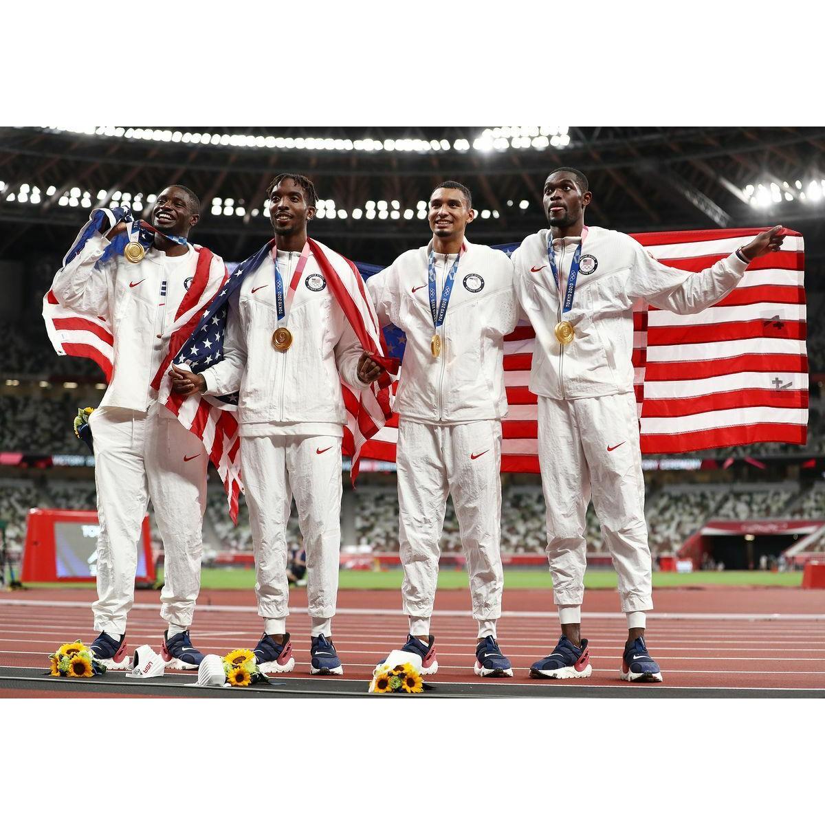 Nike Team Usa Men`s Medal Stand Pants Olympics Tokyo Size Medium