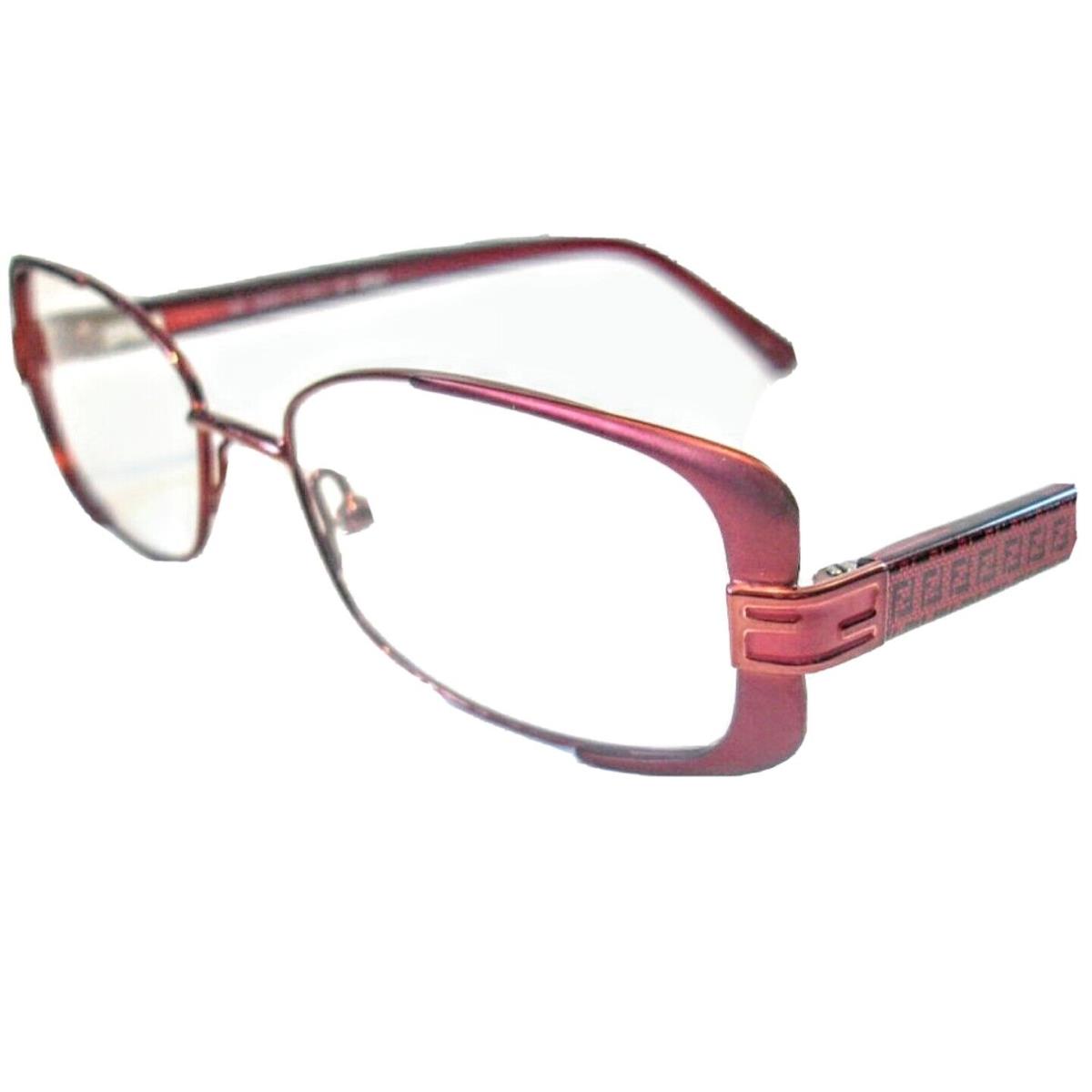 Fendi Women`s Eyeglasses 944 Bordeaux 603 52-17-135 W/case