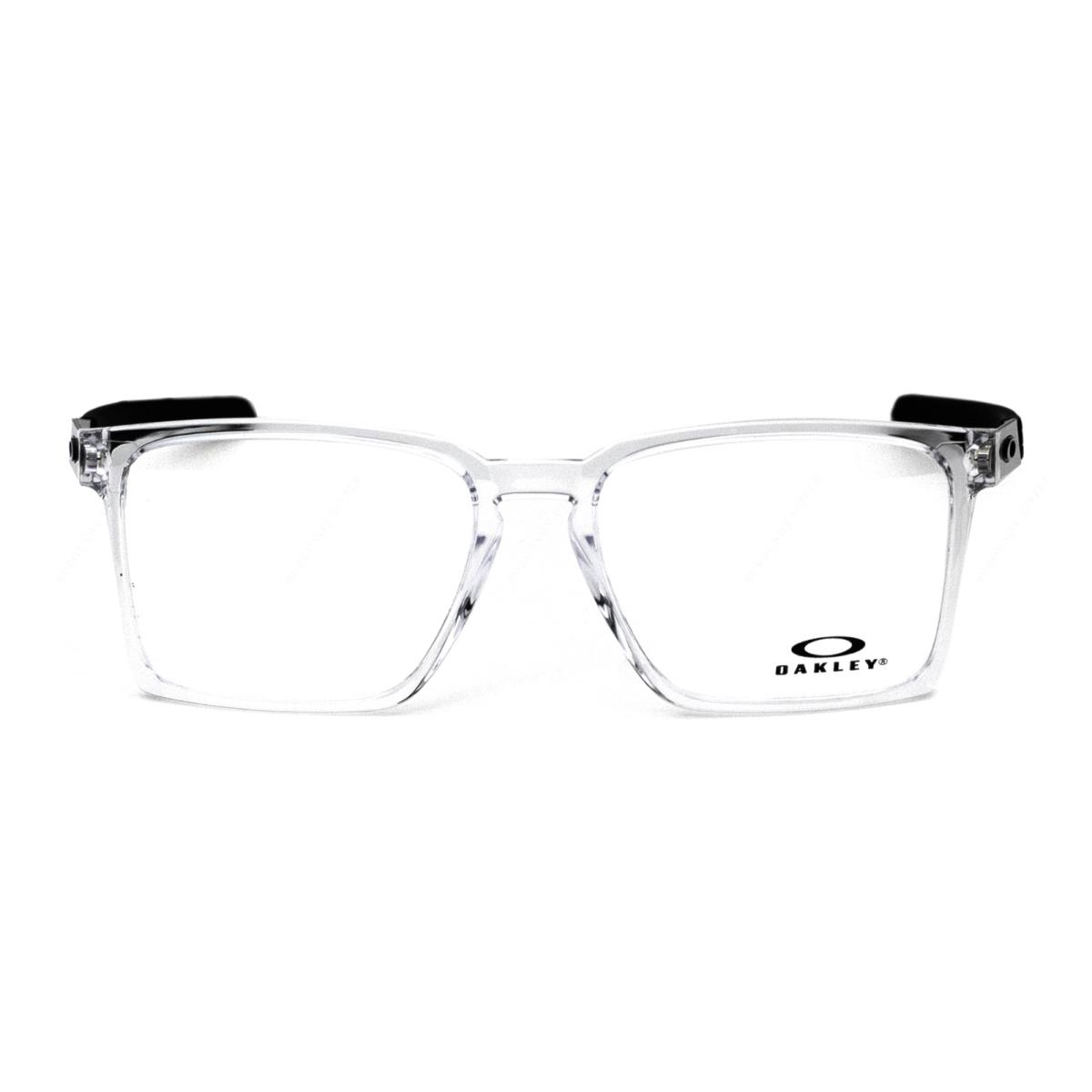 Oakley Eyeglasses Exchange OX8055-0354 54-17 Polished Clear Silver Frames