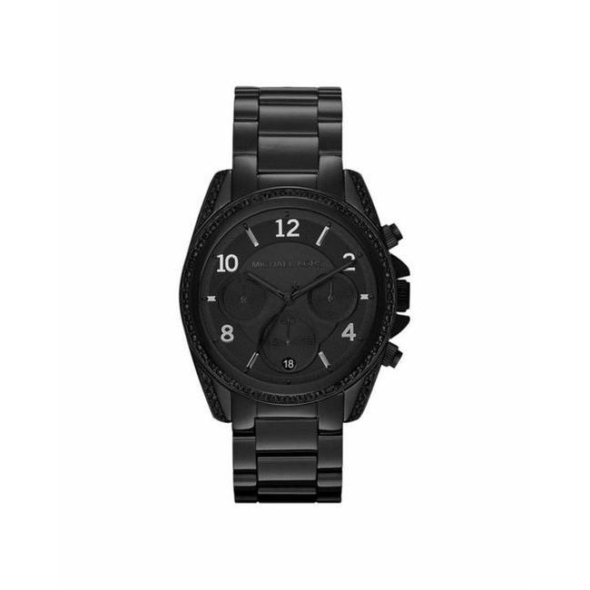 Michael Kors MK5686 Blair Black Stainless Steel Chronograph Ladies Watch