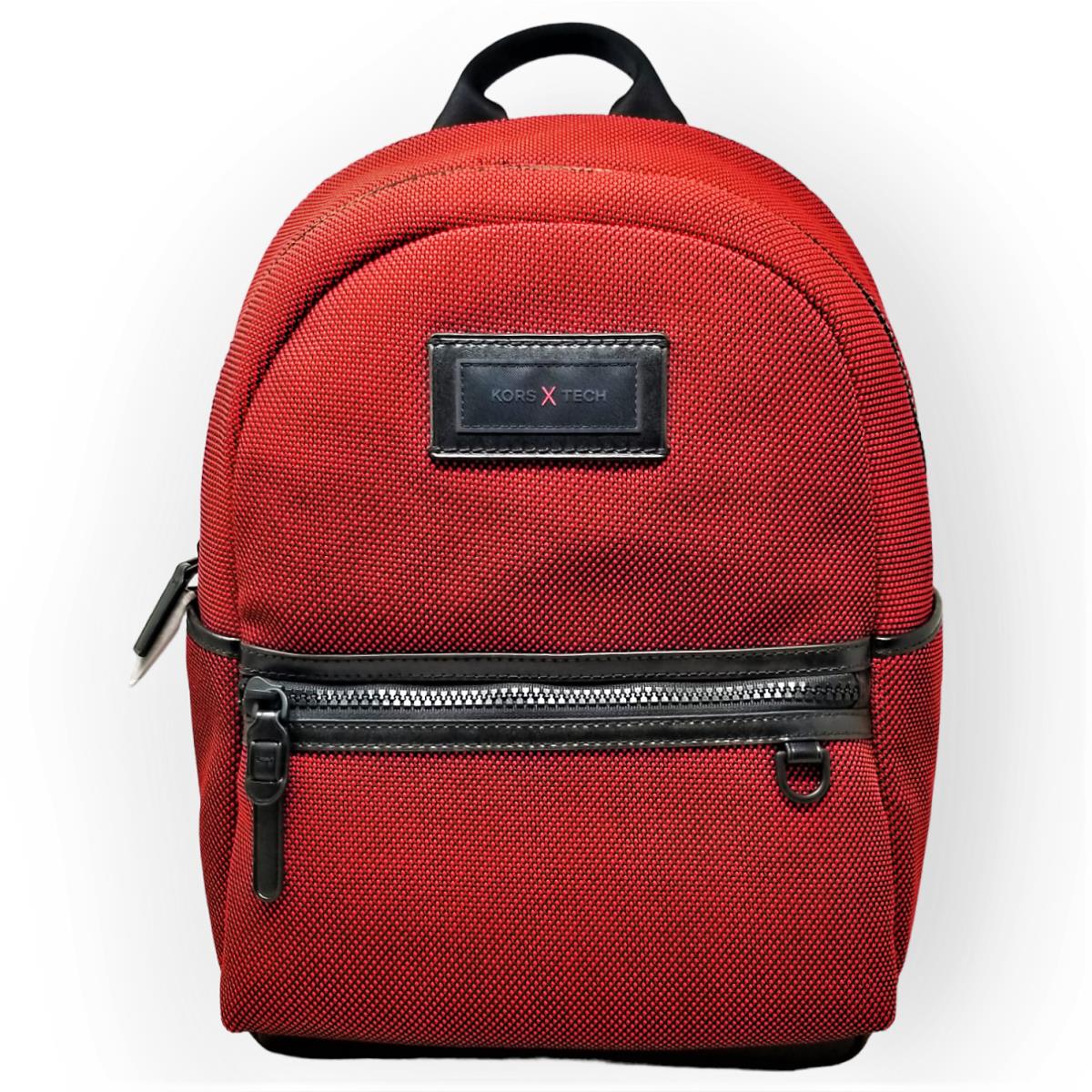 Michael Kors - Kors X Tech Backpack - Red / Black