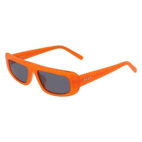 Dkny DK518S 810 Neon Orange Sunglasses 51mm with Dkny Case