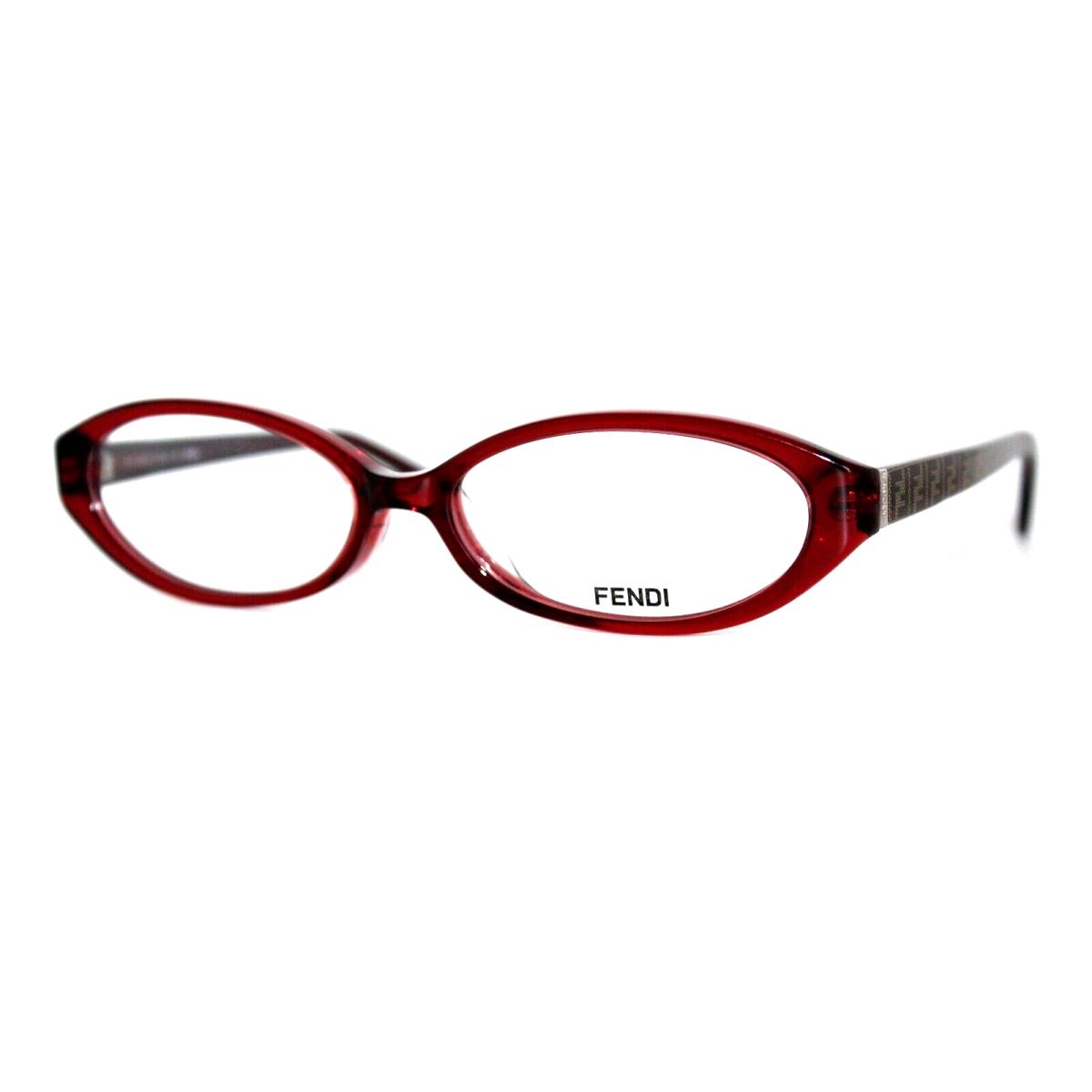 Fendi Womens F836J 639 Bordeaux Oval Eyeglasses Frames 53 x 15 x 140