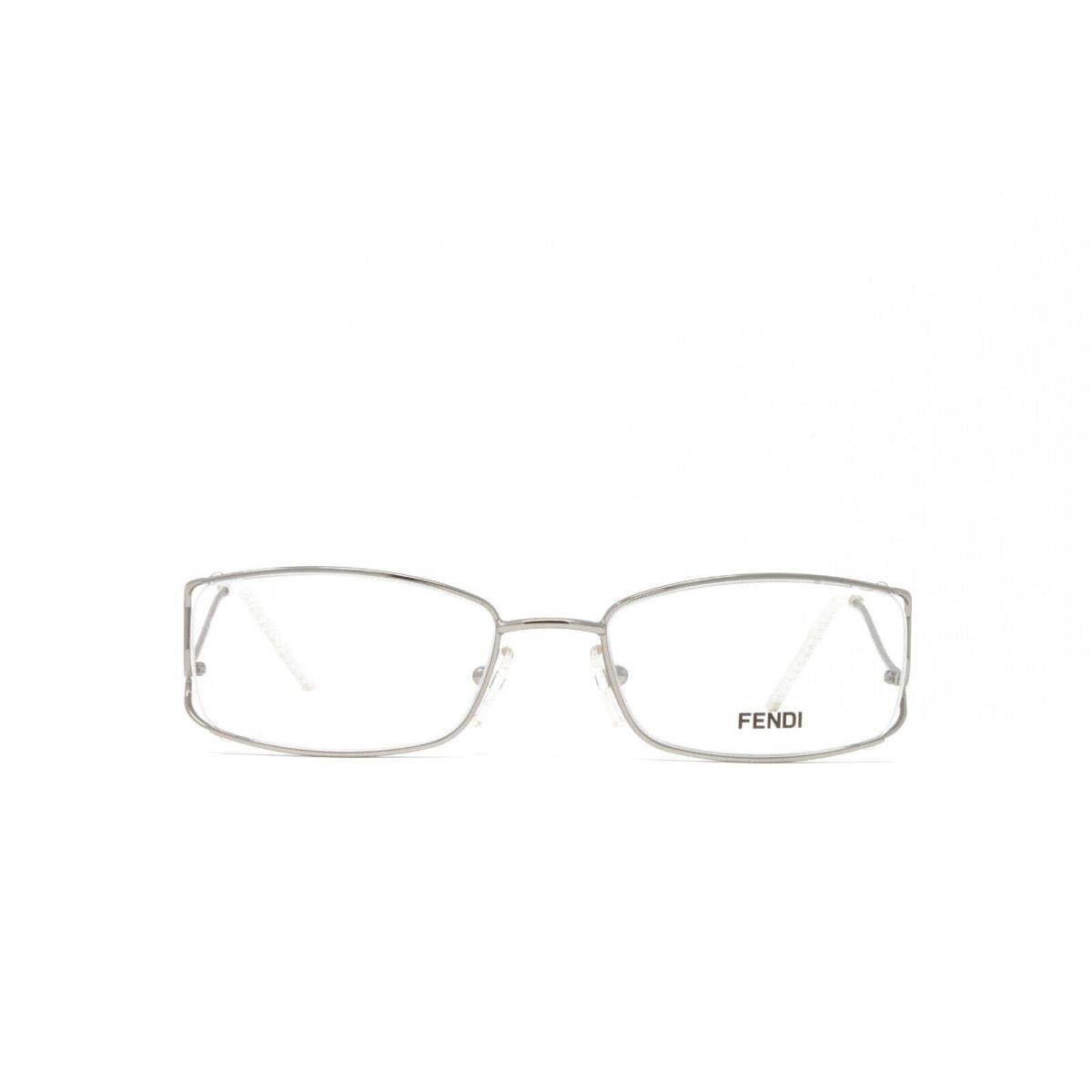 Fendi Eyeglasses Women`s F903 028 Palladium 51mm Clear Demo Lens