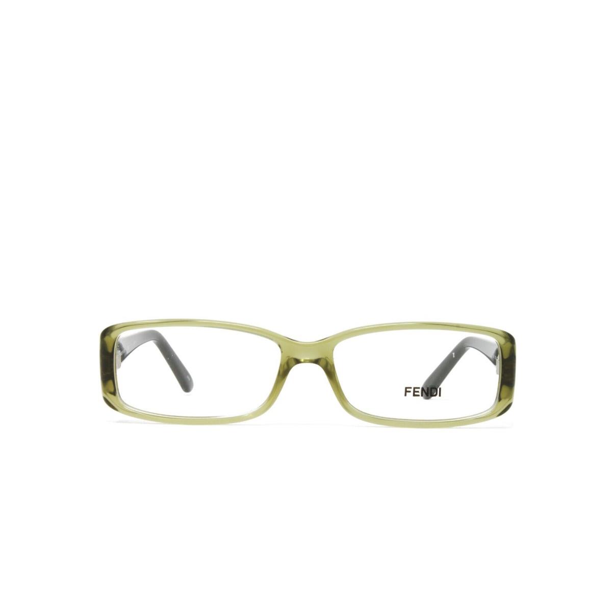 Fendi Eyeglasses Women`s F893 317 Green 51mm Clear Demo Lens