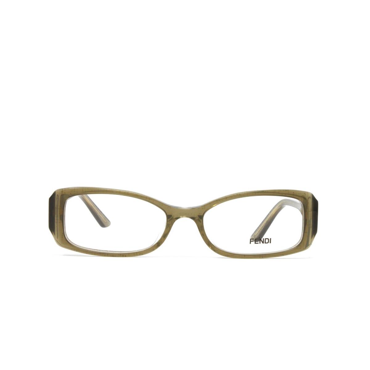 Fendi Eyeglasses Women`s F884 317 Musk Green 51mm Clear Demo Lens