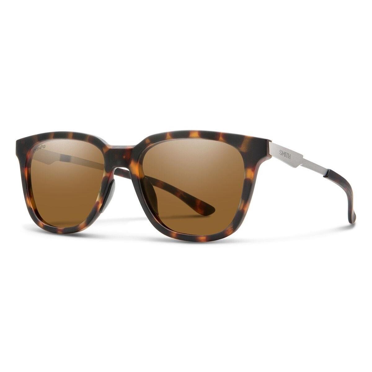 Smith Roam Sunglasses Matte Tortoise Frame Polarized Brown Lens