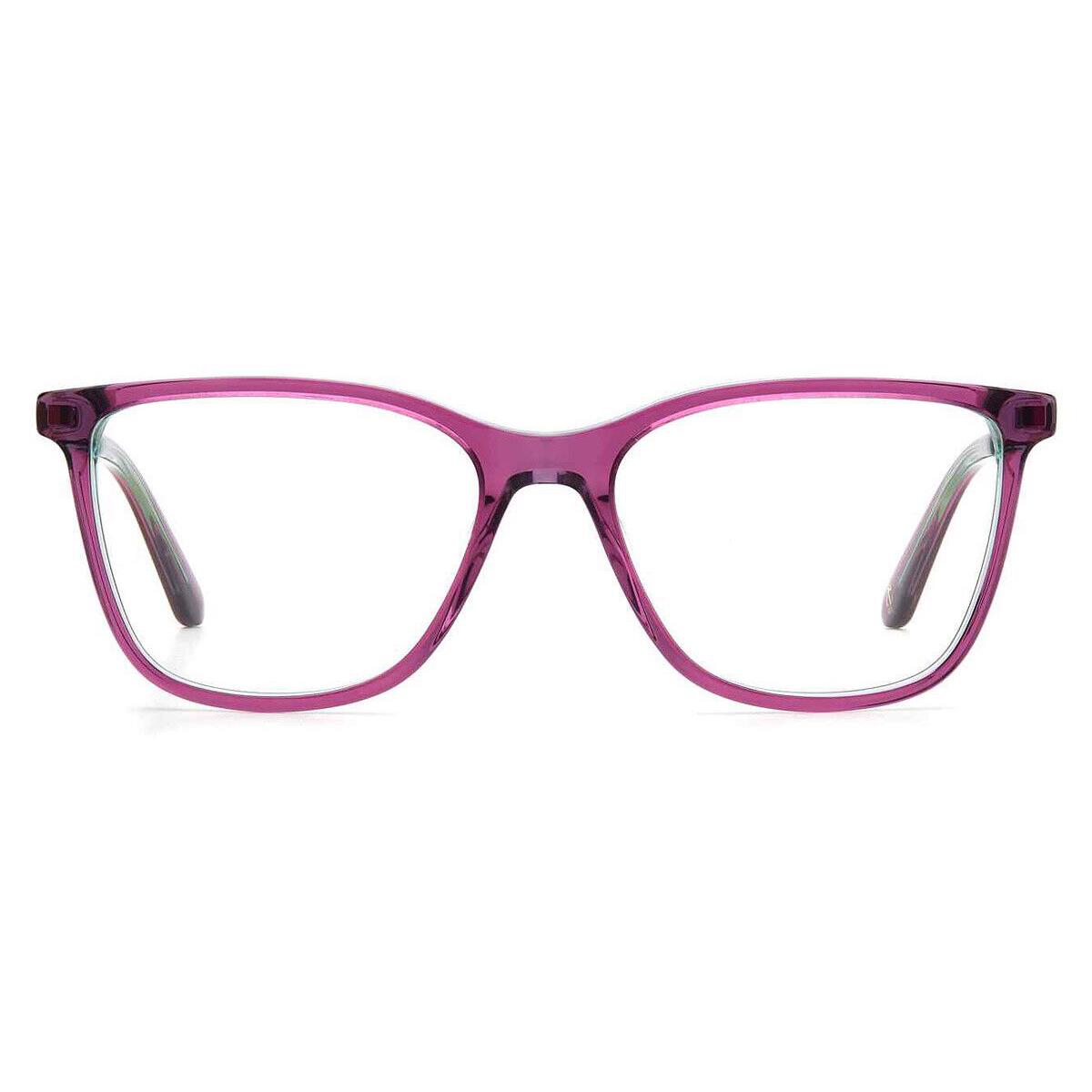 Juicy Couture JU 229 Eyeglasses RX Women Plum Cat Eye 52mm