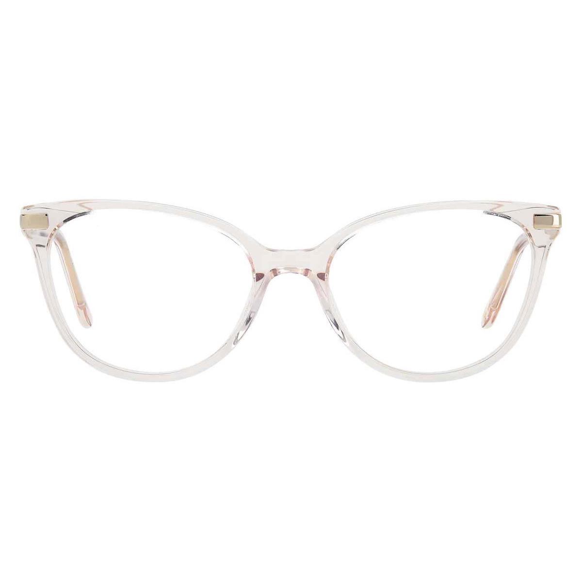Juicy Couture JU 237 Eyeglasses Women Crystal Pink Cat Eye 52