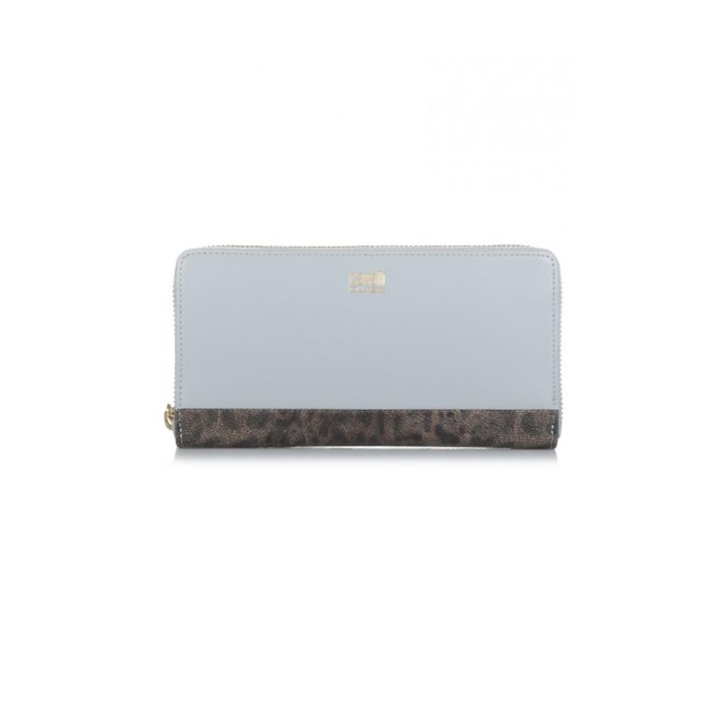 Roberto Cavalli Class Candy Leopard Long Wallet