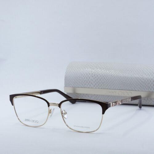 Jimmy Choo JC192 04IN 00 Matte Brown 54mm Eyeglasses