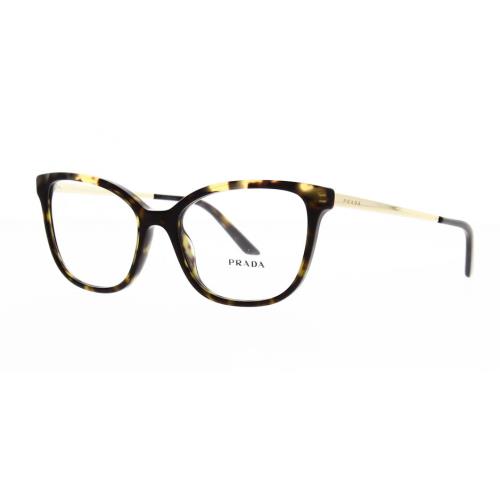 Prada PR07WV-6N1O1-54 Eyeglasses 54-17-140Brown Women Optical Frame