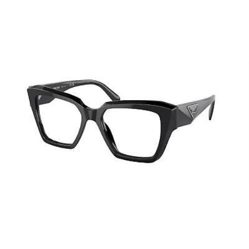 Prada 09ZV Eyeglasses 1AB1O1 Black