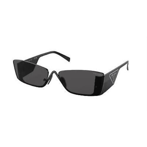 Prada 59ZS Sunglasses 1AB06L Black
