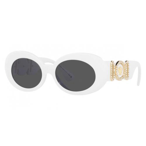 Women`s VE4426BU-314-87-54 Fashion 54mm White Sunglasses by Versace