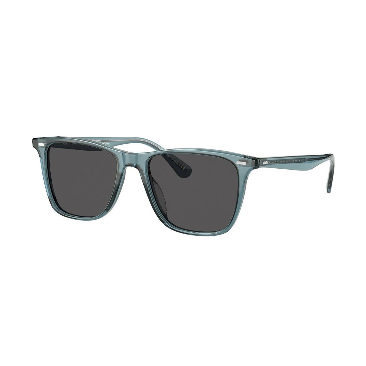 Oliver Peoples Ollis Sun OV 5437SU Washed Teal/carbon Grey 1617/R5 Sunglasses - Frame: Washed Teal, Lens: Carbon Grey