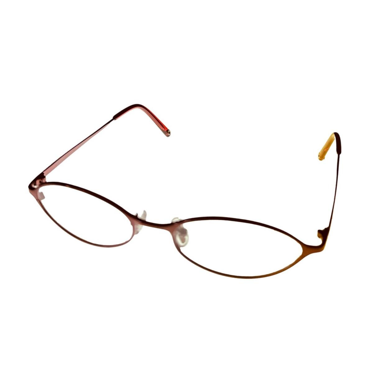 Coach Women`s Eyeglasses Optical Frame Amiee Bordeaux Metal Oval 49MM