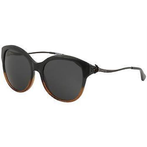 Coach L1610 HC8189 HC/8189 547587 Black Amber Glitter Gradient Sunglasses 55mm