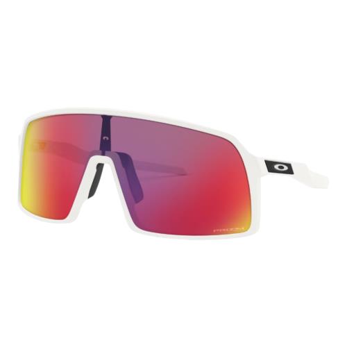 Oakley Men`s Sutro 9406-06 Prizm Road White Frame Sunglasses - Frame: White, Lens: