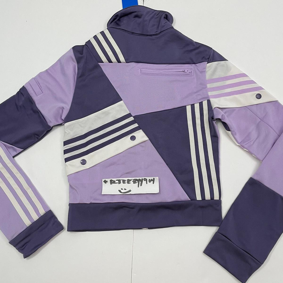 Womens Size 2XS Adidas Danielle Cathari Track Top Jacket FS5999 Purple Xxs