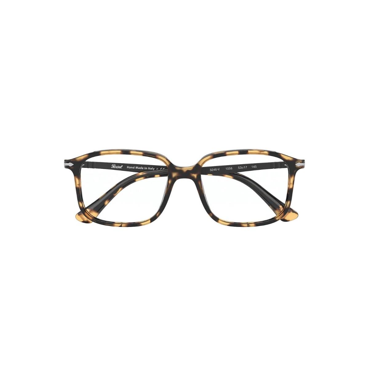 Persol Men`s Eyeglasses PO3246V 1056 Brown Beige Tortoise 53mm