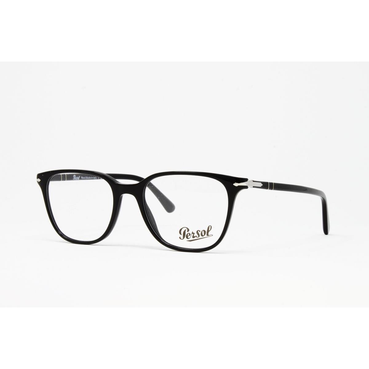 Persol Men`s Eyeglasses PO3203V Color 95 Black Demo Lens Size 51mm