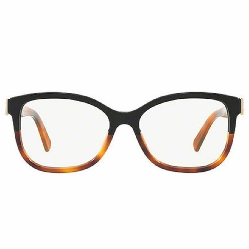 Burberry BE2252 Women`s Eyeglasses Black/havana W/demo Lens