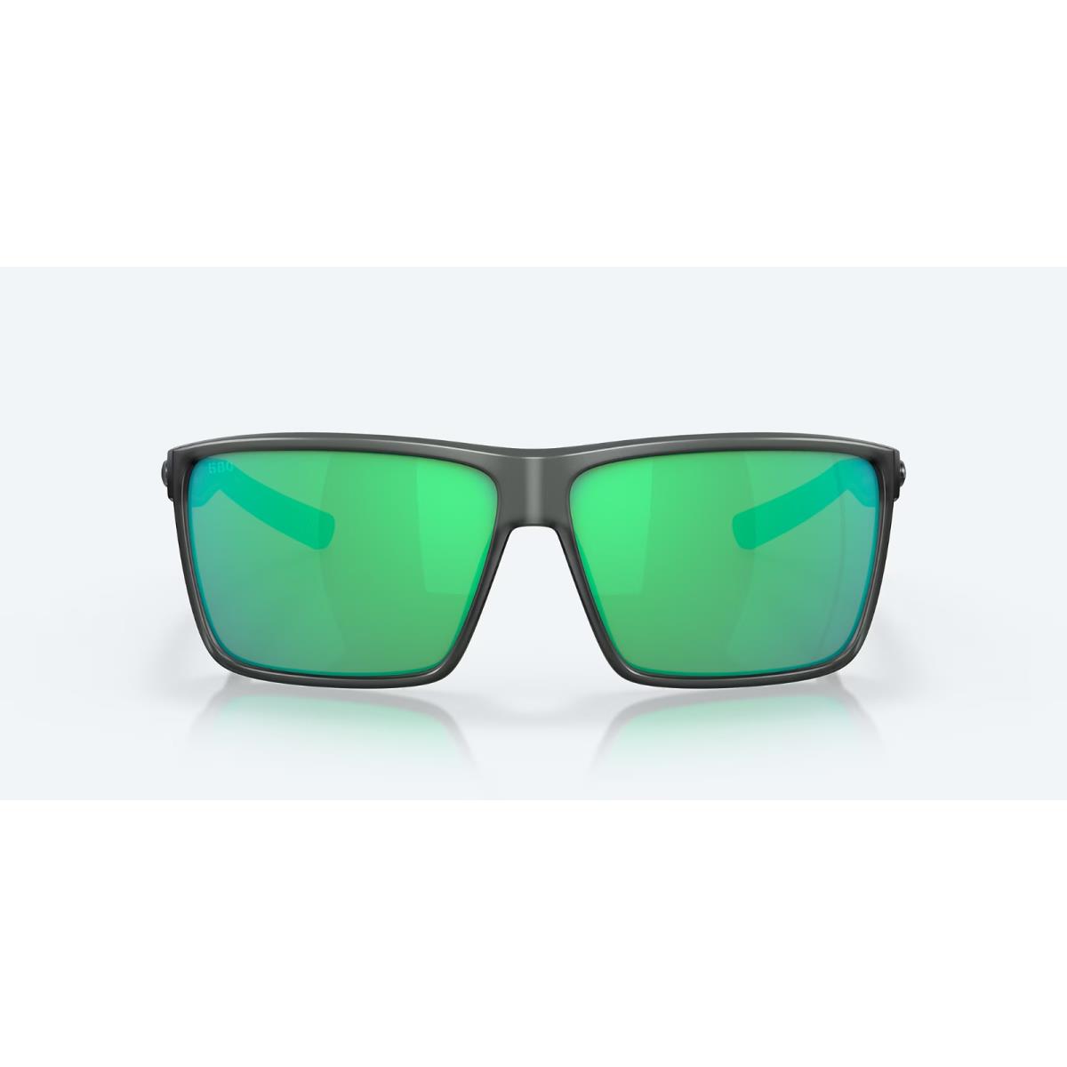 Costa Del Mar Rincon Polarized Sunglasses 90180163 Matte Smoke Crystal / Green