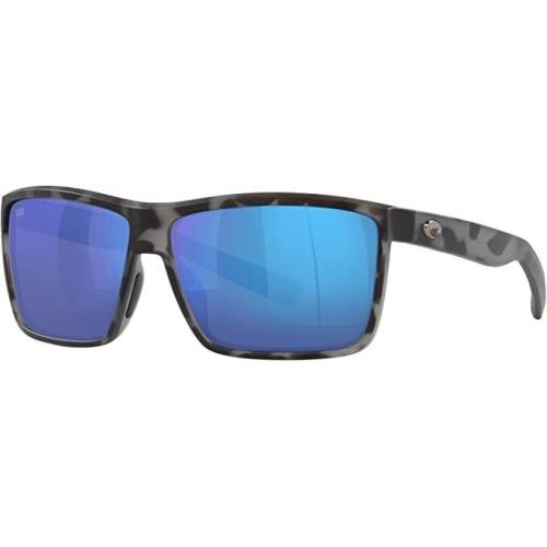 Costa Del Mar Rinconcito Polarized Sunglasses 90162960 Tiger Shark / Blue Mirror - Black Frame, Blue Lens