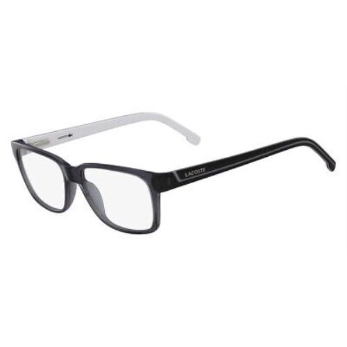 Lacoste L2692 Eyeglasses RX Unisex Transparent Gray Square 54mm