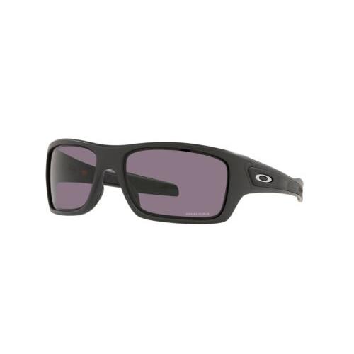 OO9263-66 Mens Oakley Turbine Sunglasses - Matte Carbon Frame