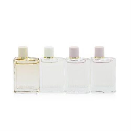 Burberryburberry Her Miniature Coffret: 2x Eau De Parfum + Eau De Toilette + Lon