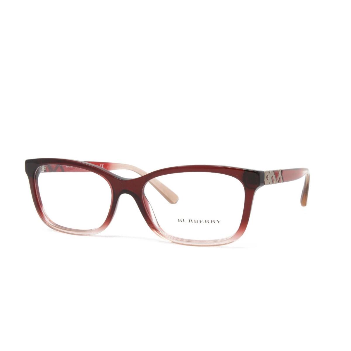 Burberry Women`s Eyeglasses BE2249 3553 Bordeaux Gradient Pink Demo Lens 54mm