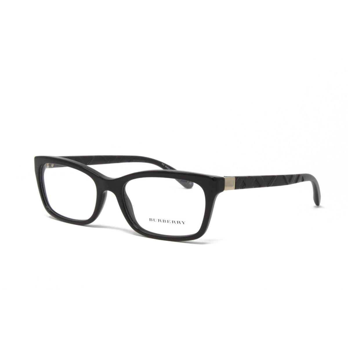 Burberry Women`s Eyeglasses BE2220 3001 Black 52mm Clear Demo Lens