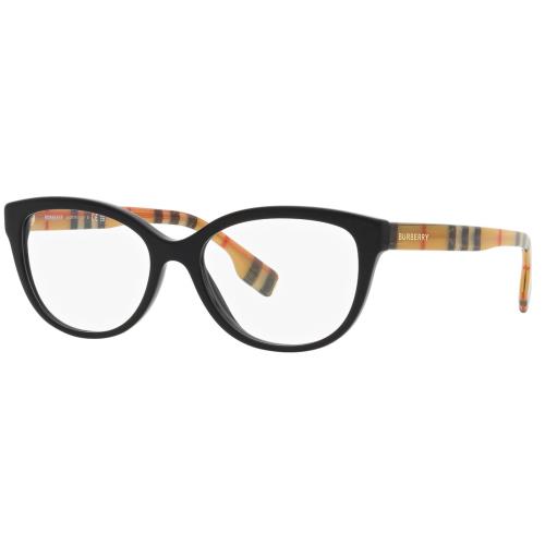 Burberry Rx Eyeglasses BE2357 3757 54 Black W/demo Lens Optical Frame