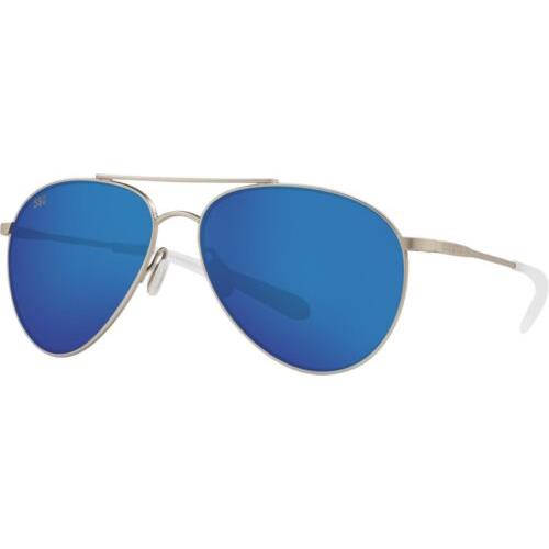 LR64OBMP Mens Costa Loreto Polarized Sunglasses - Gold Frame, Blue Lens