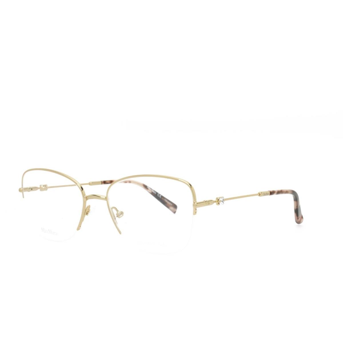 Max Mara 1417 J5G 53-18-140 Gold Eyeglasses