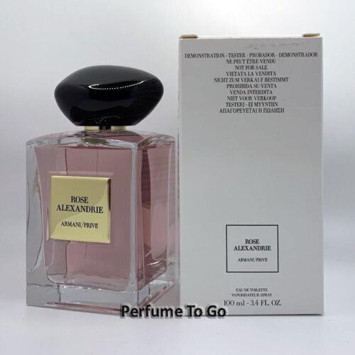 Armani Prive Rose Alexandrie 3.4 oz 100 ml Edt Spray Testr in Testr Box